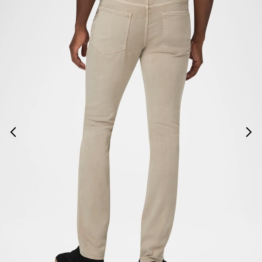 NWT Men’s Paige Federal Slim Straight Jeans in Vintage Tan Ceramic